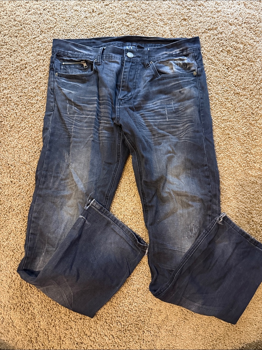 Armani Exchange Men's Straight Jeans